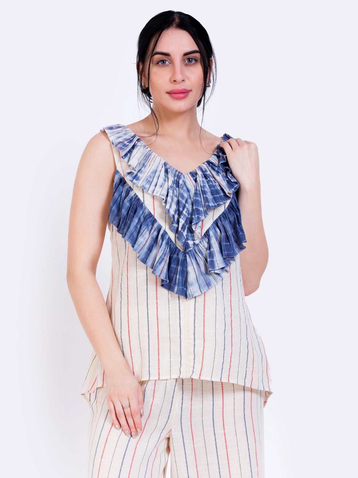 Ruffled top