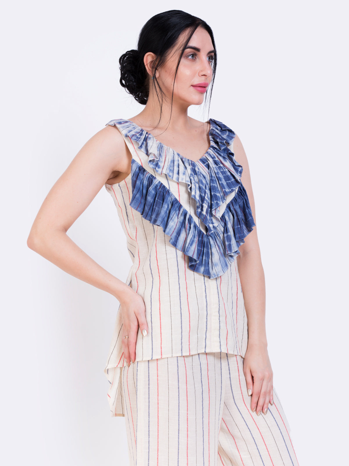 Ruffled top