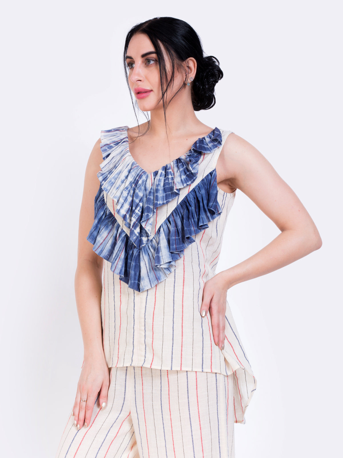 Ruffled top