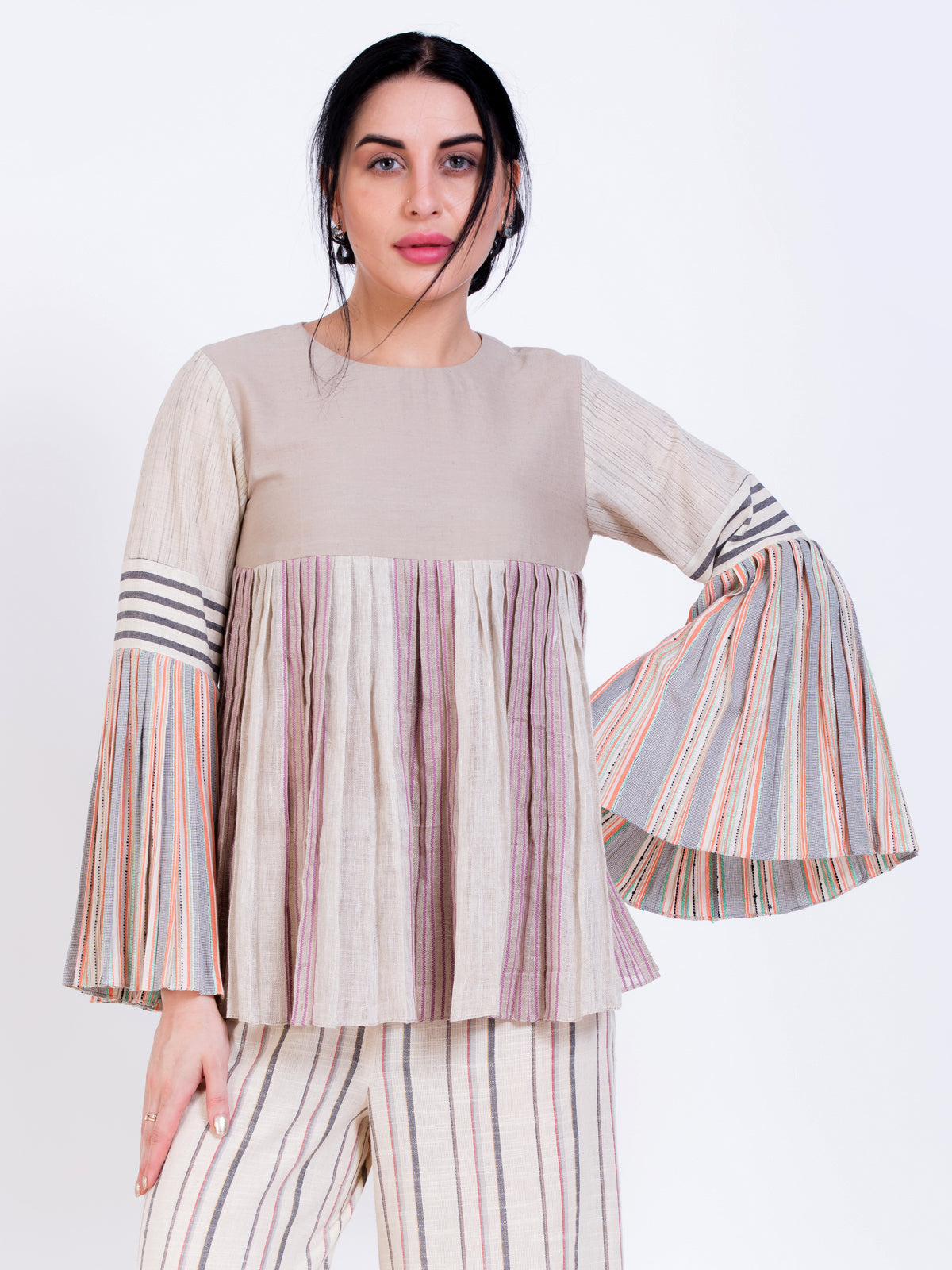 Pleated top
