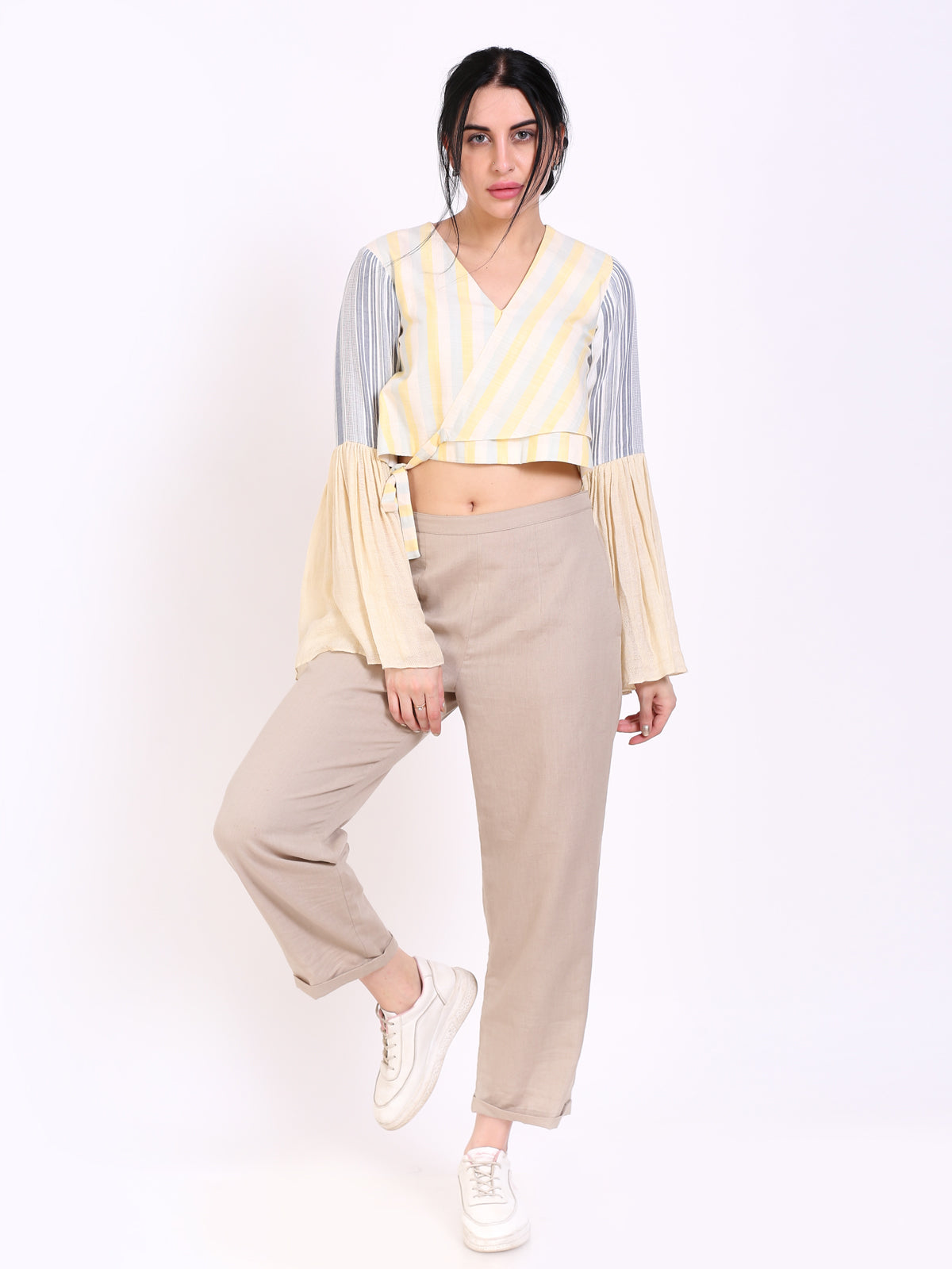 Layered crop top