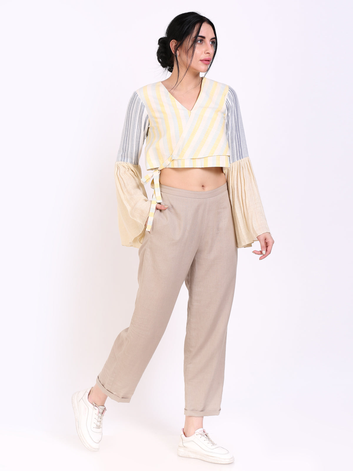 Layered crop top