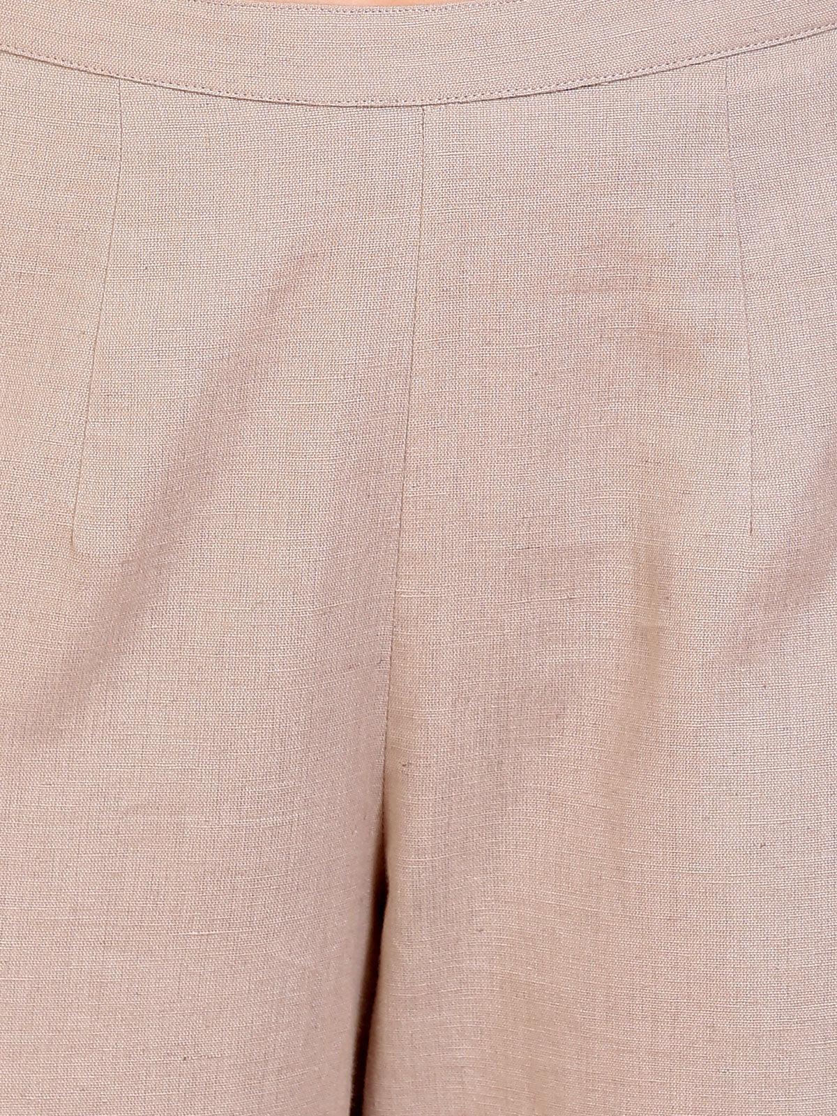 loose straight folded pants