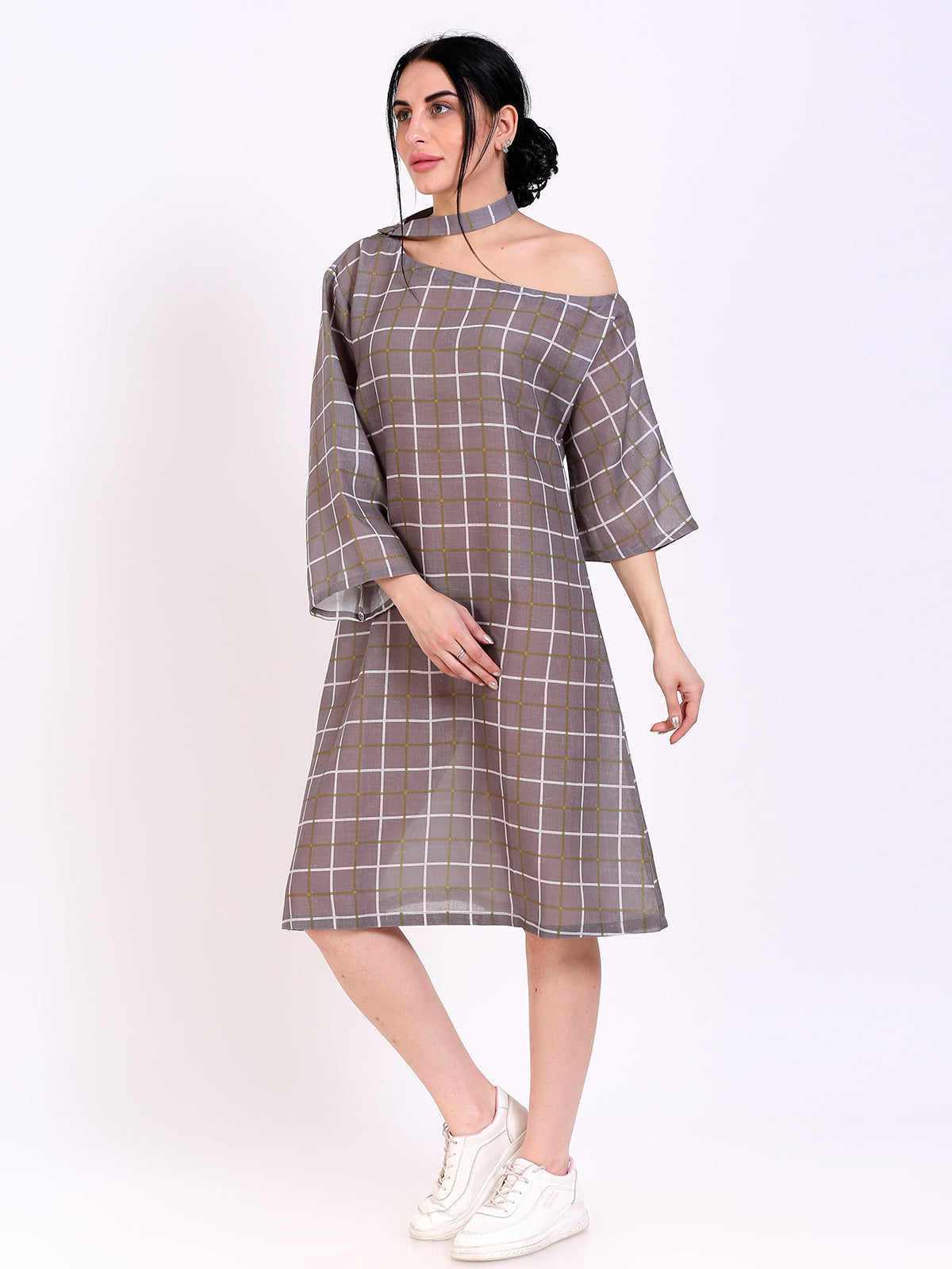 Check Dress