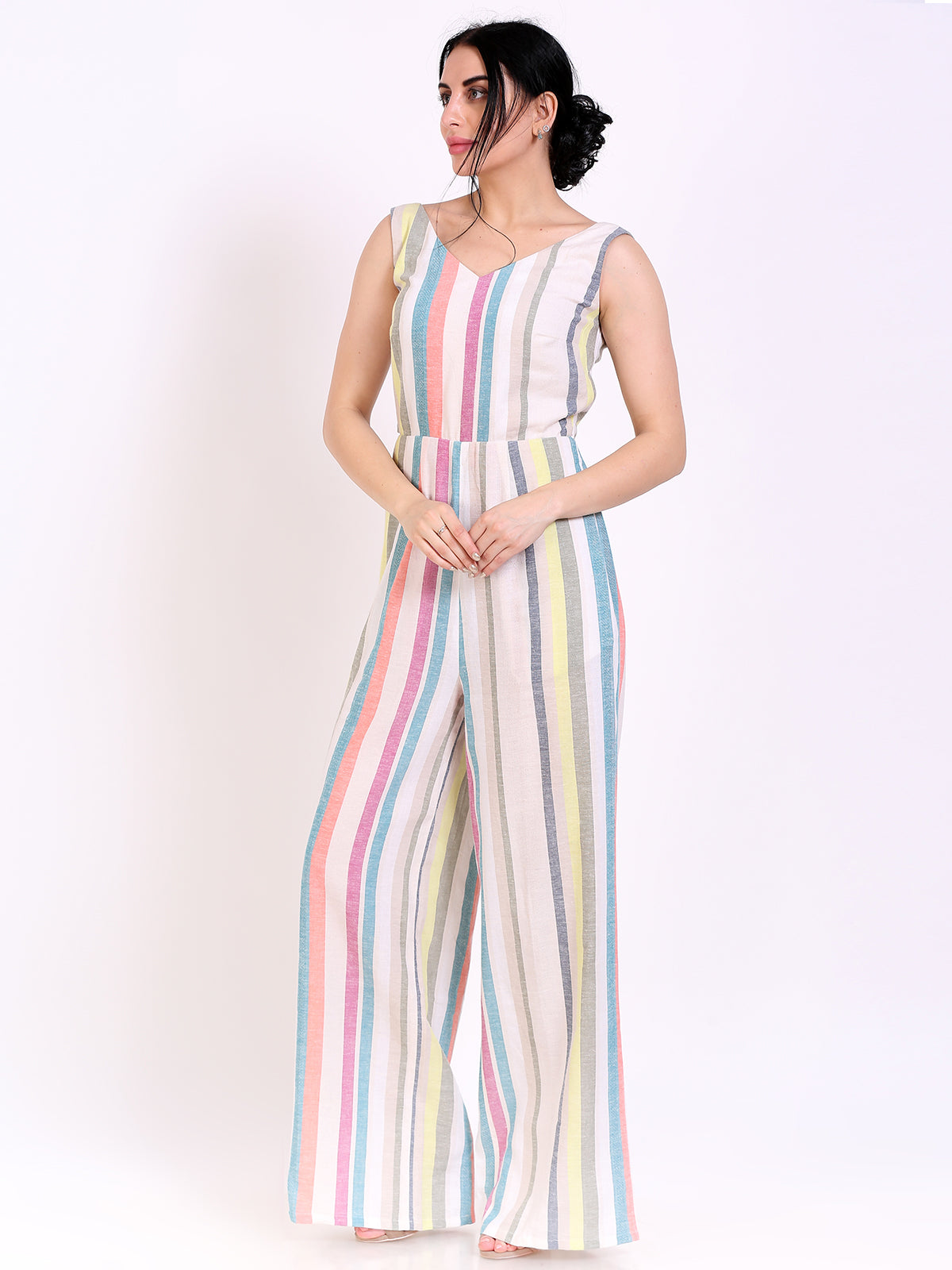 Tie knot jumpsuit