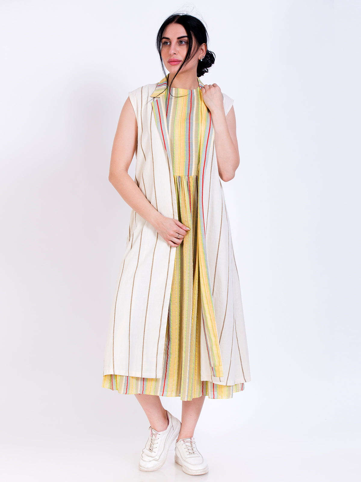 Round neck tunic