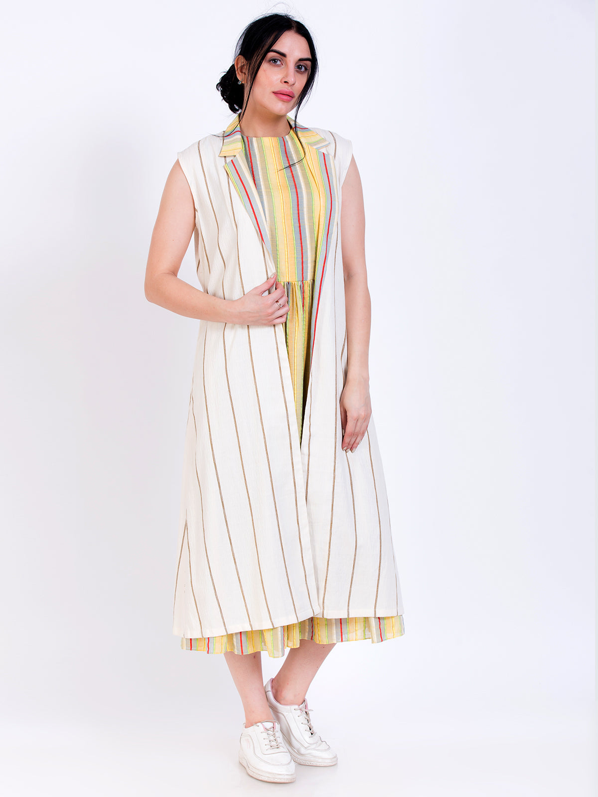 Round neck tunic