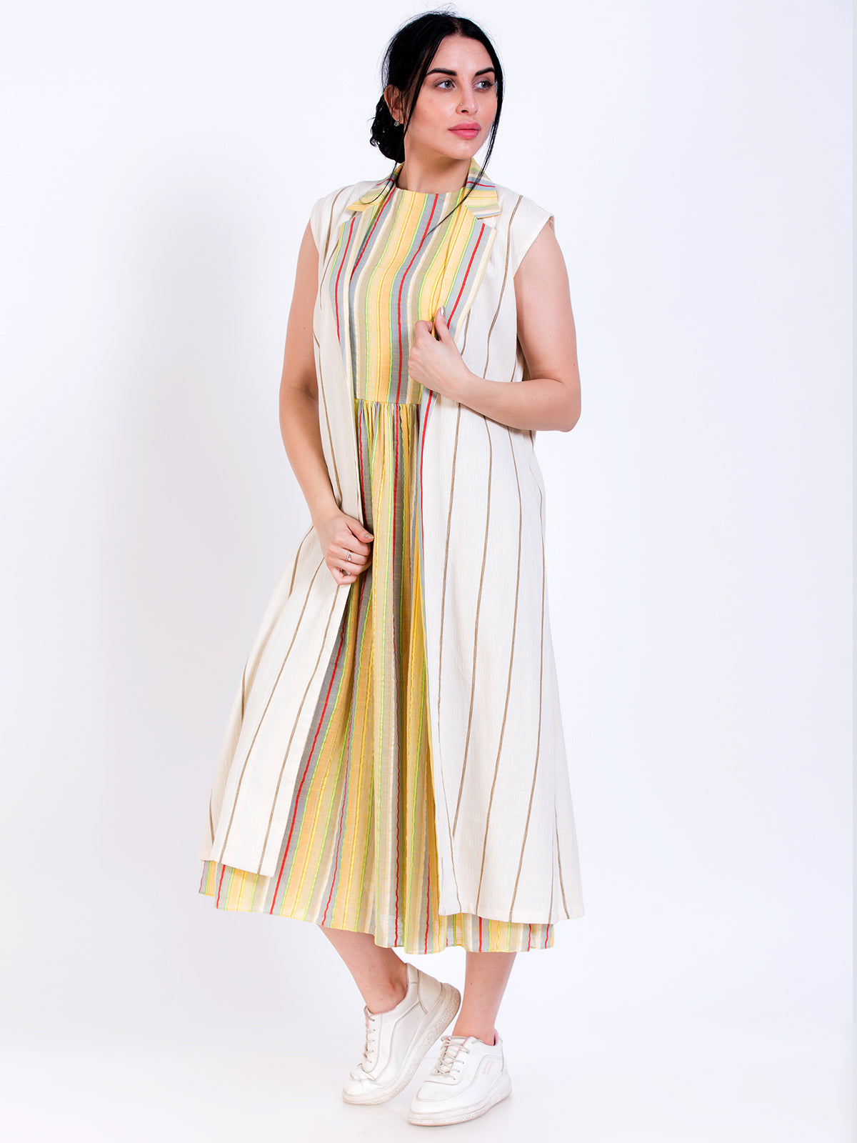 Round neck tunic