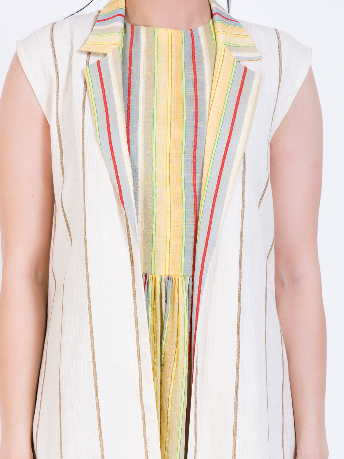 Round neck tunic
