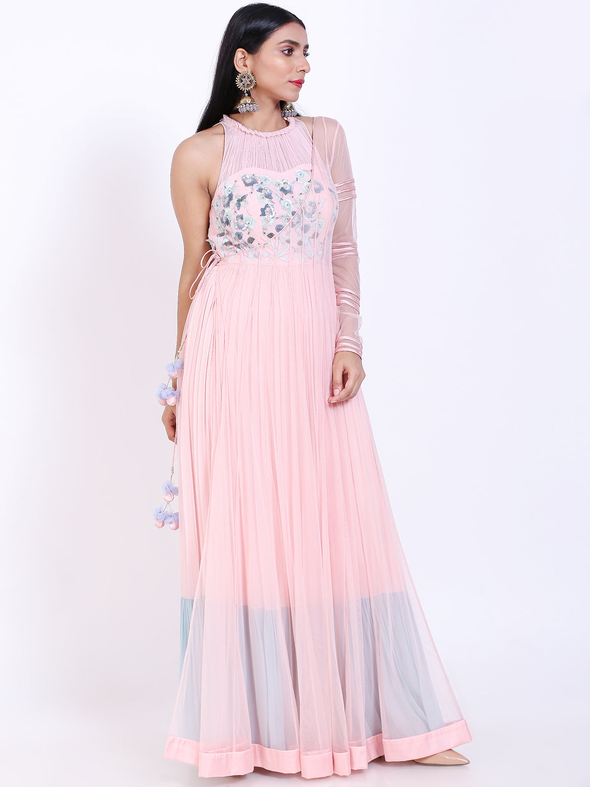 Embroidered Gown