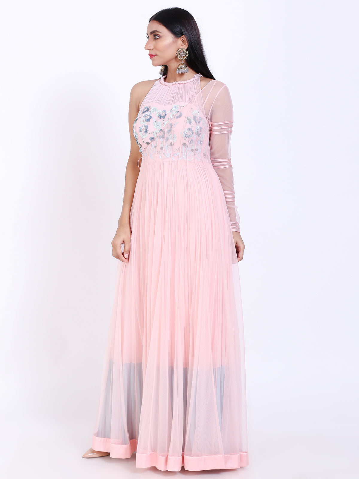 Embroidered Gown