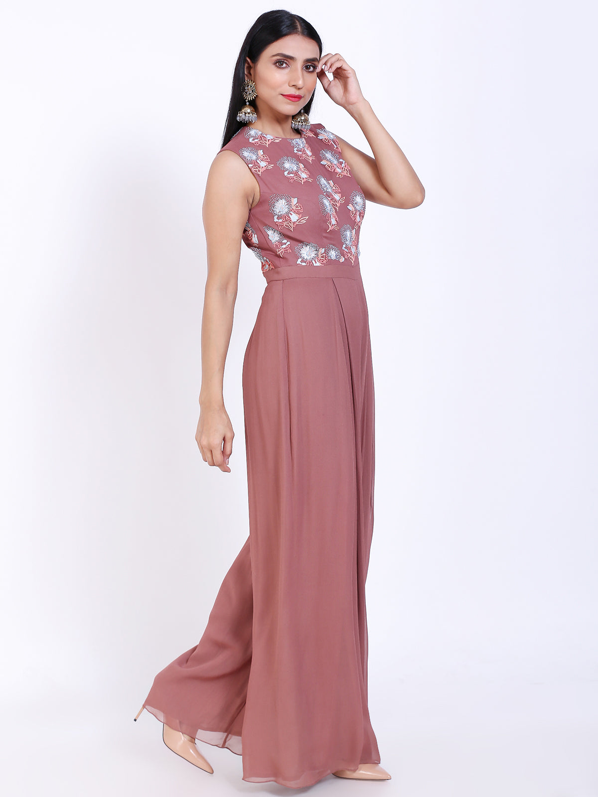 Embroidered Jumpsuit