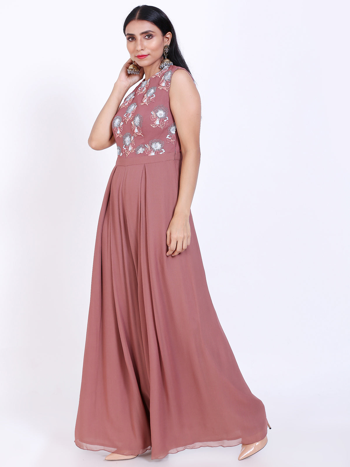 Embroidered Jumpsuit