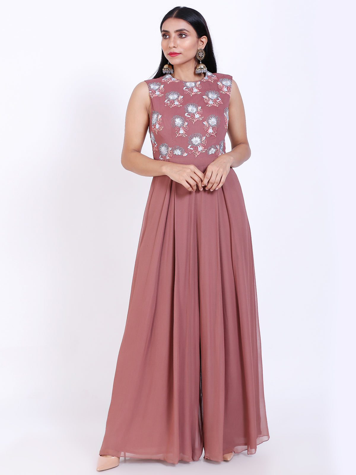 Embroidered Jumpsuit