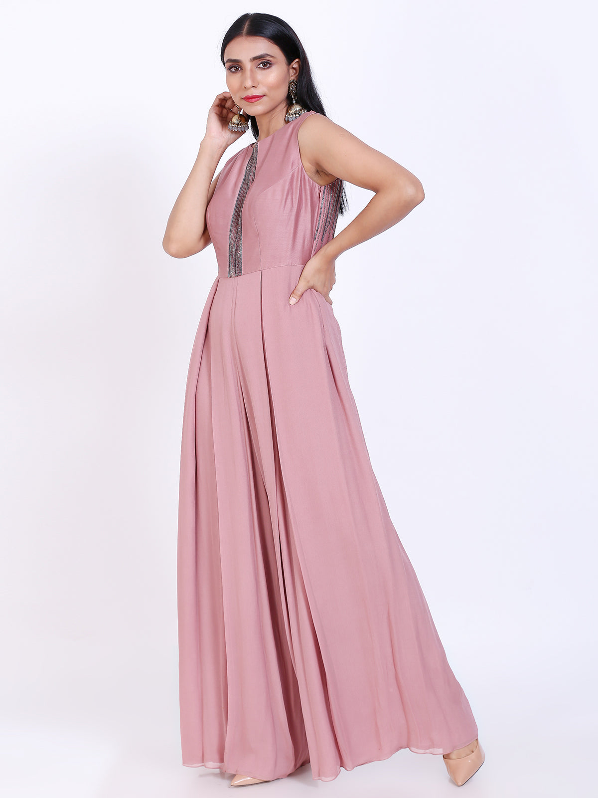 Embroidered Jumpsuit