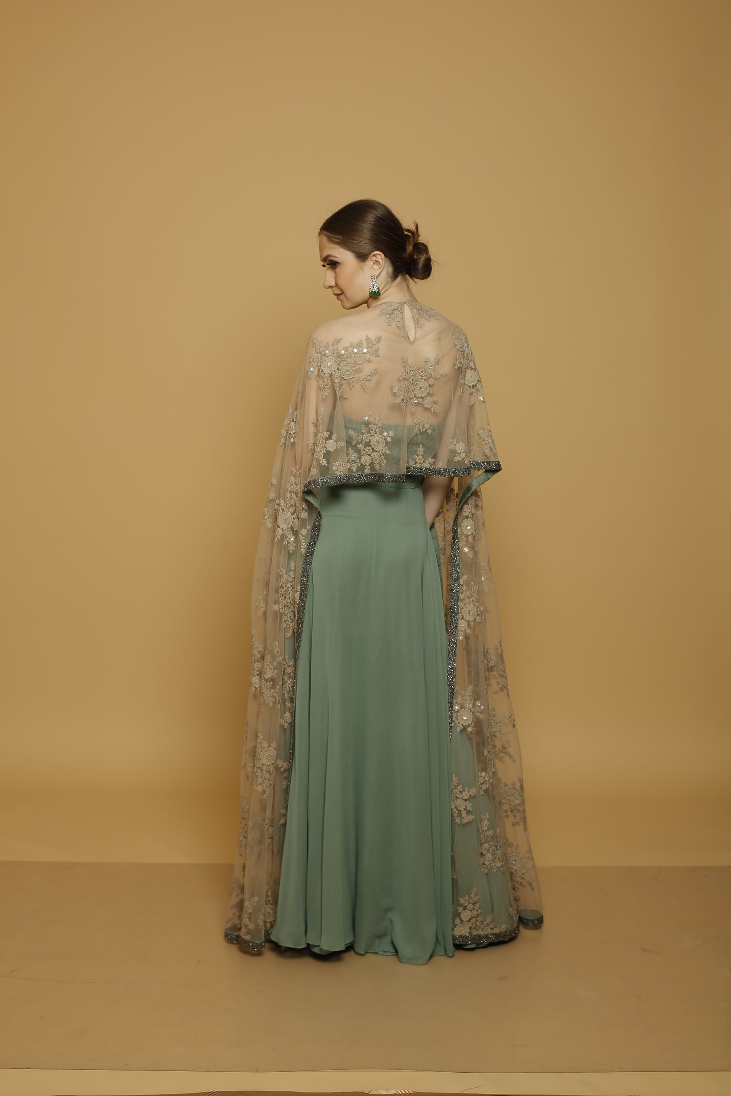 Embroidered Gown