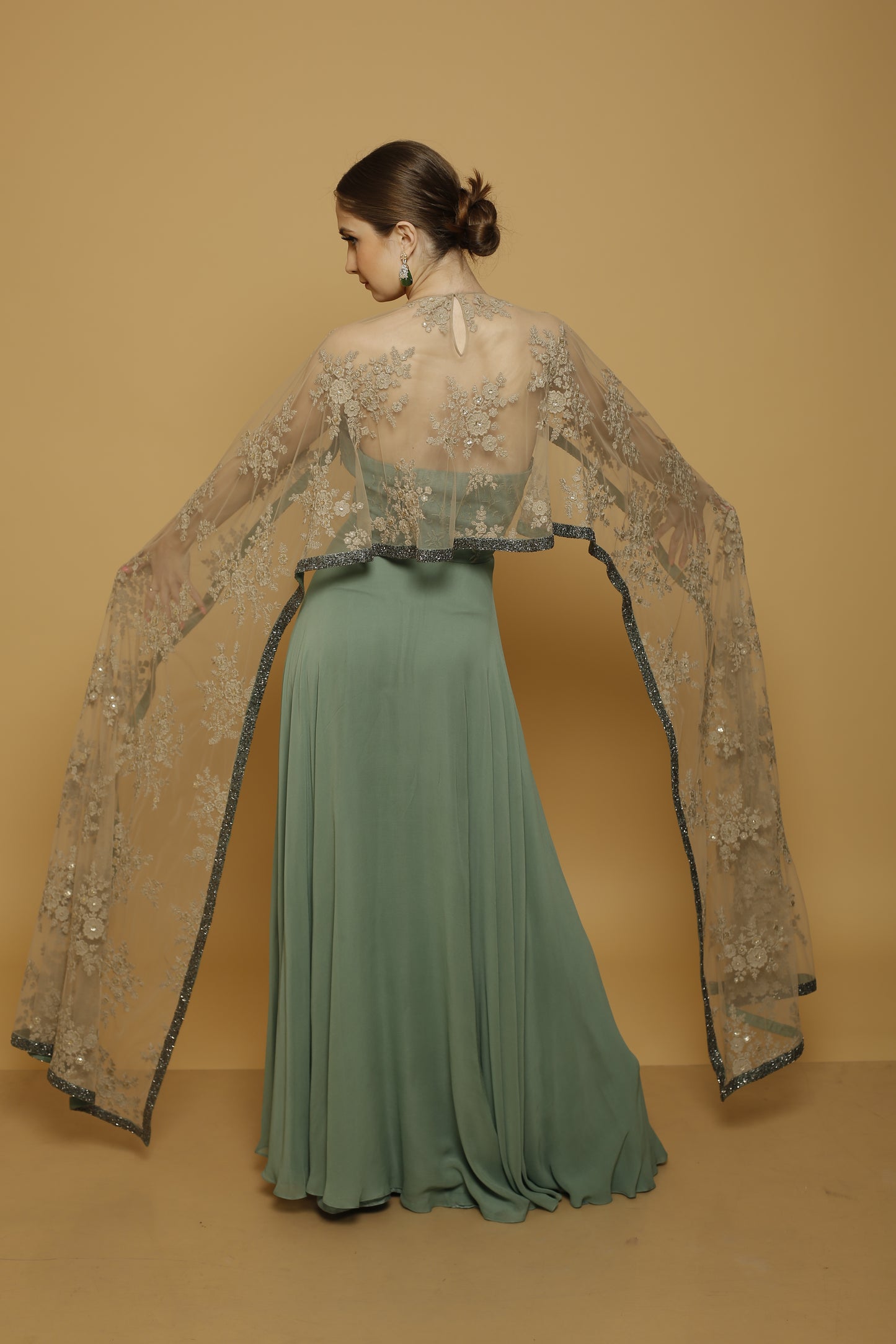 Embroidered Gown