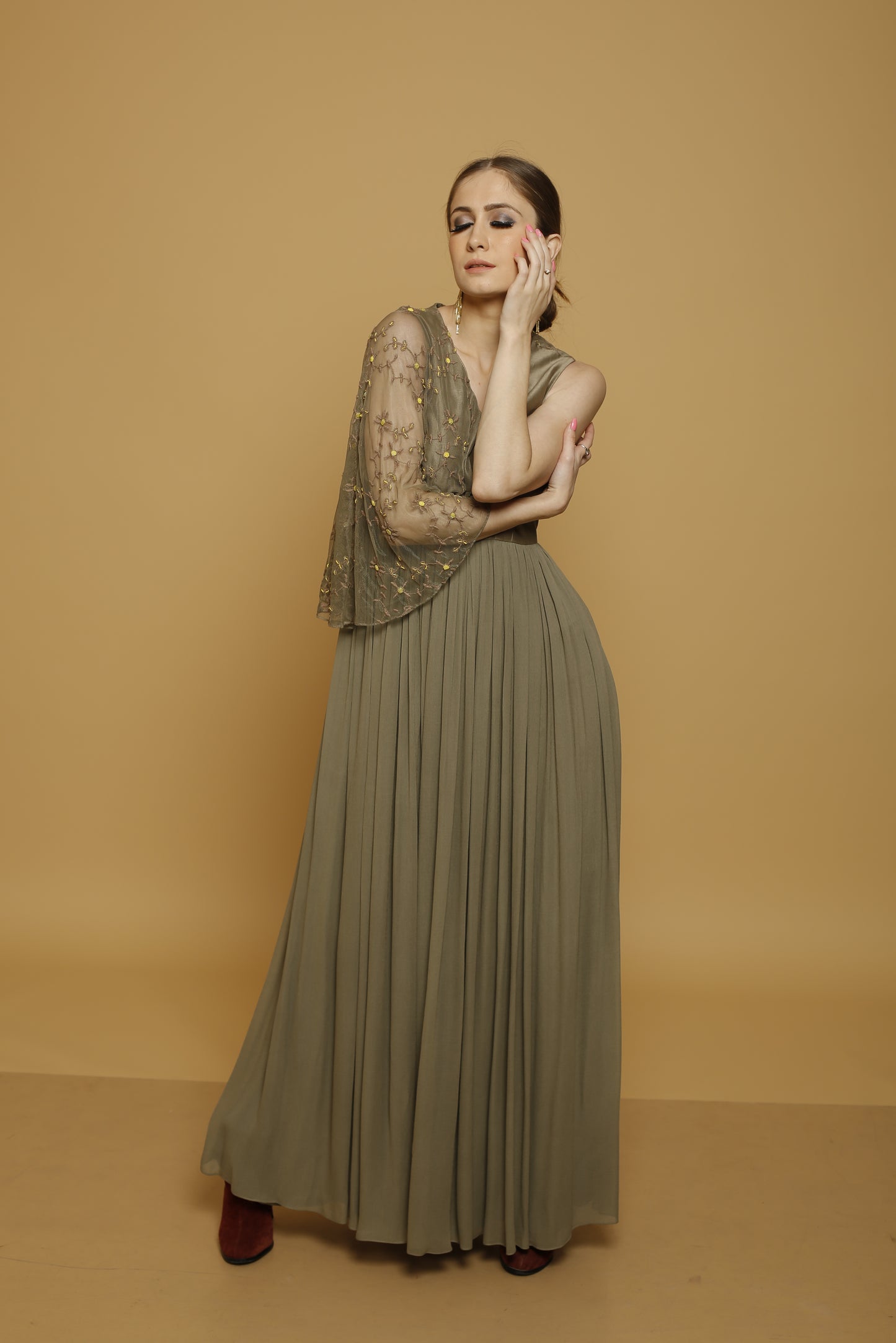 Gathered Gown