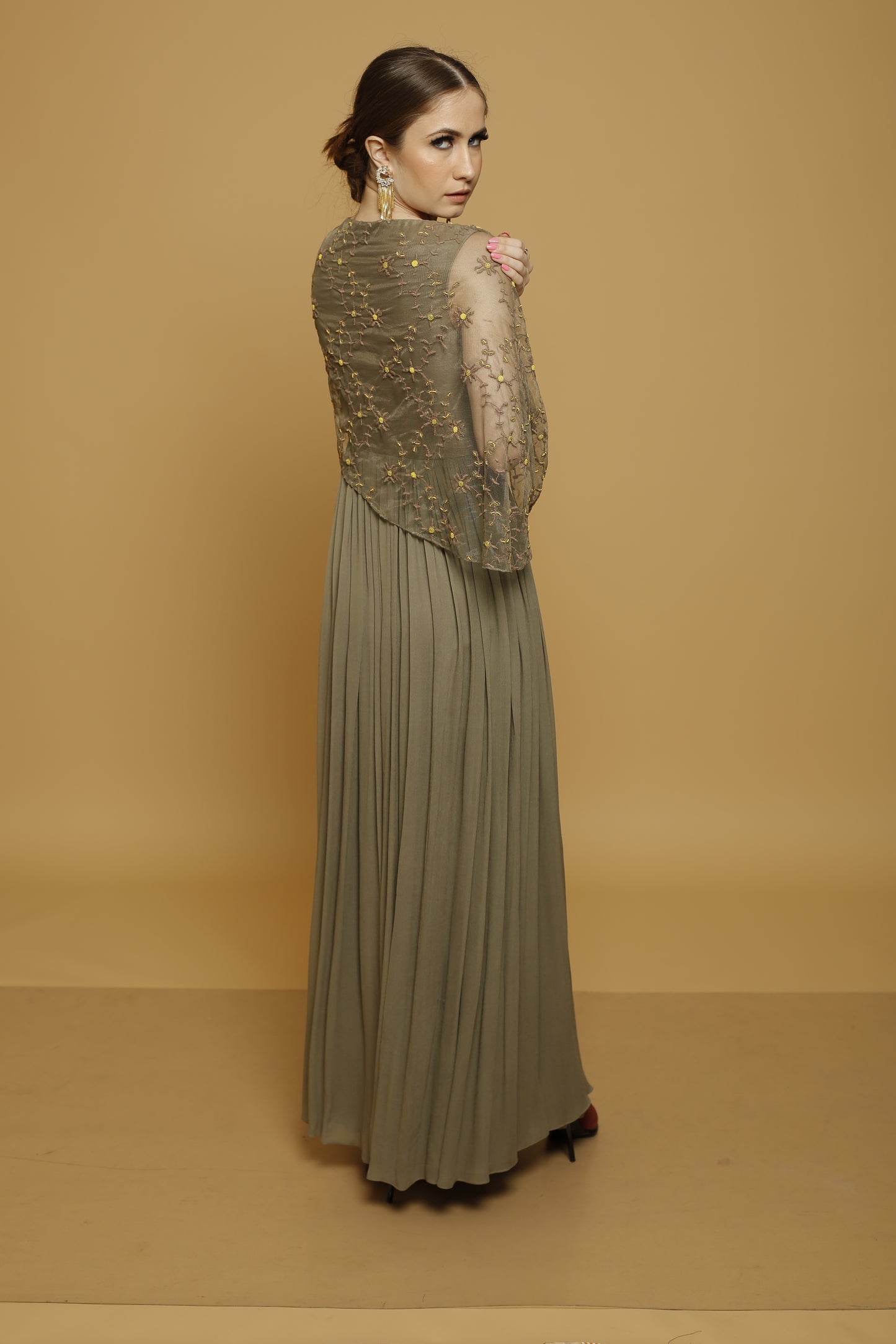 Gathered Gown