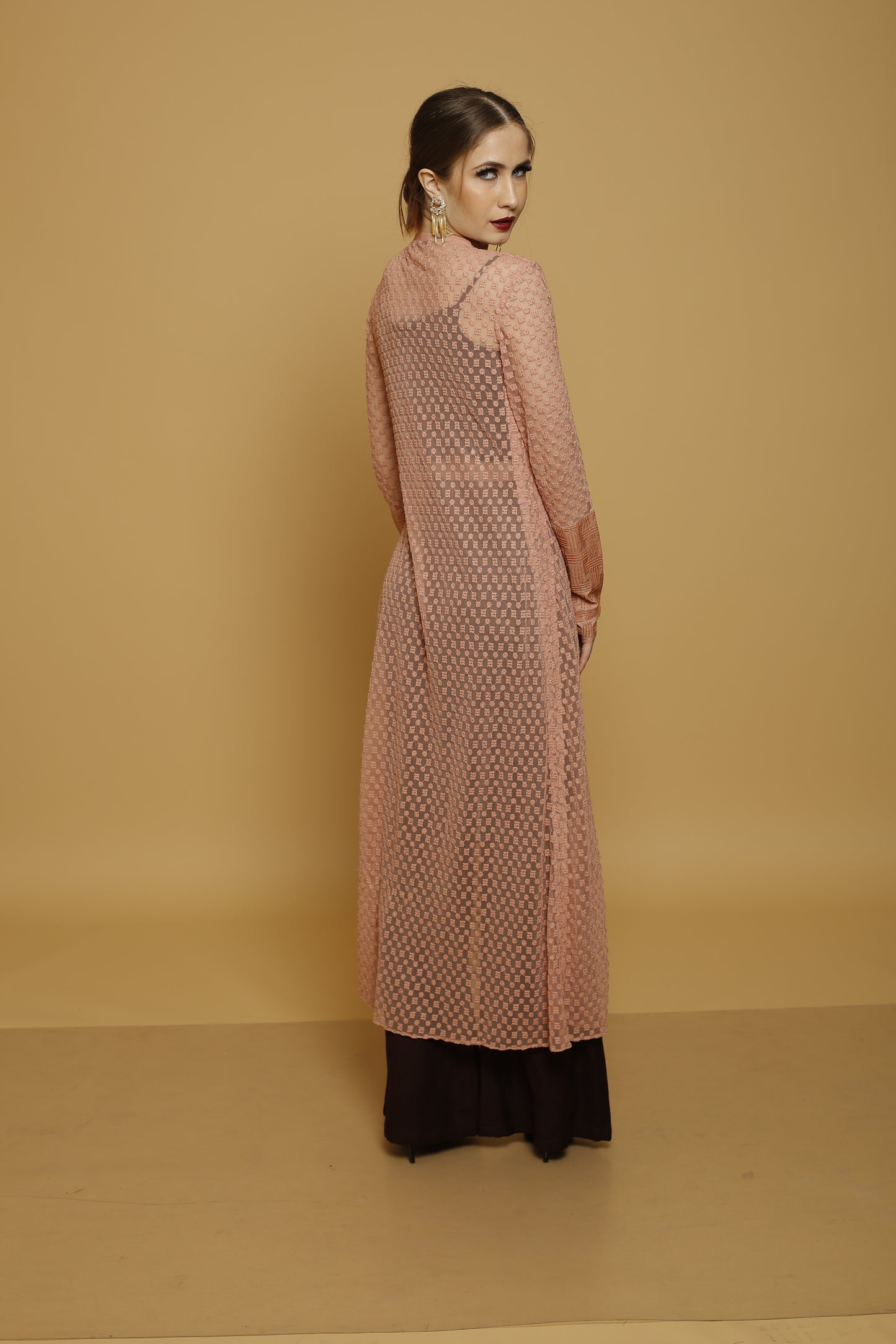 Tunic with Lining Along with Palazzo