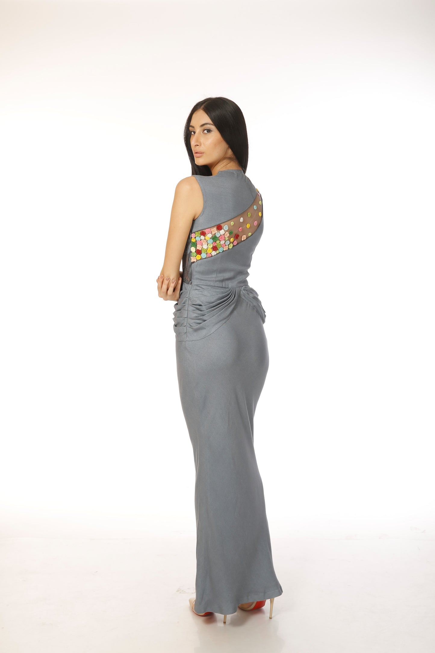 Cowl gown