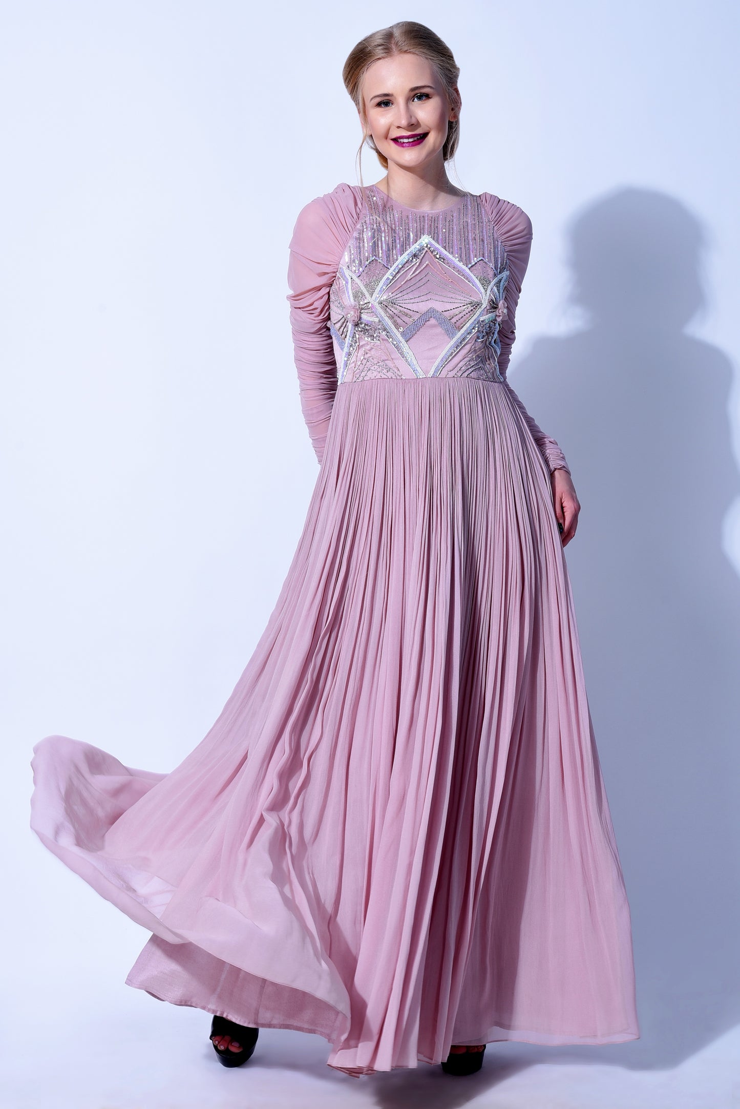 Gathered Gown