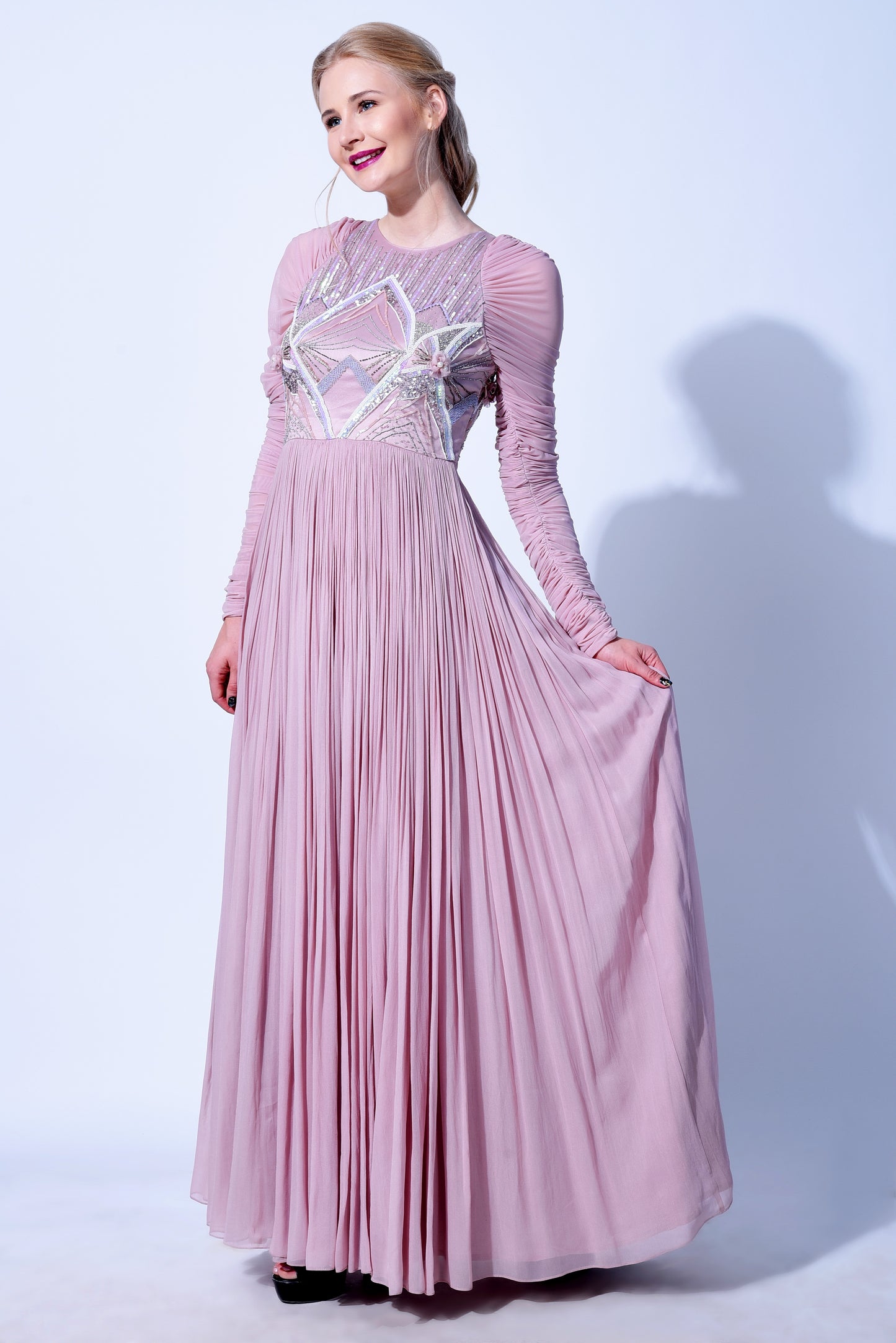 Gathered Gown