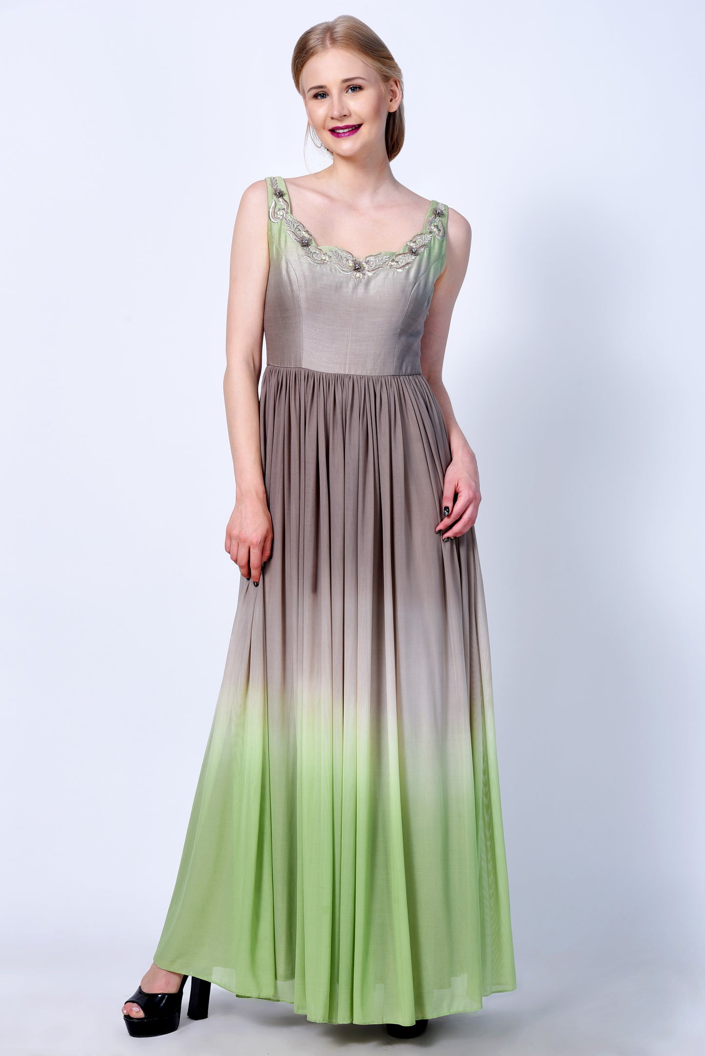 Gathered Gown