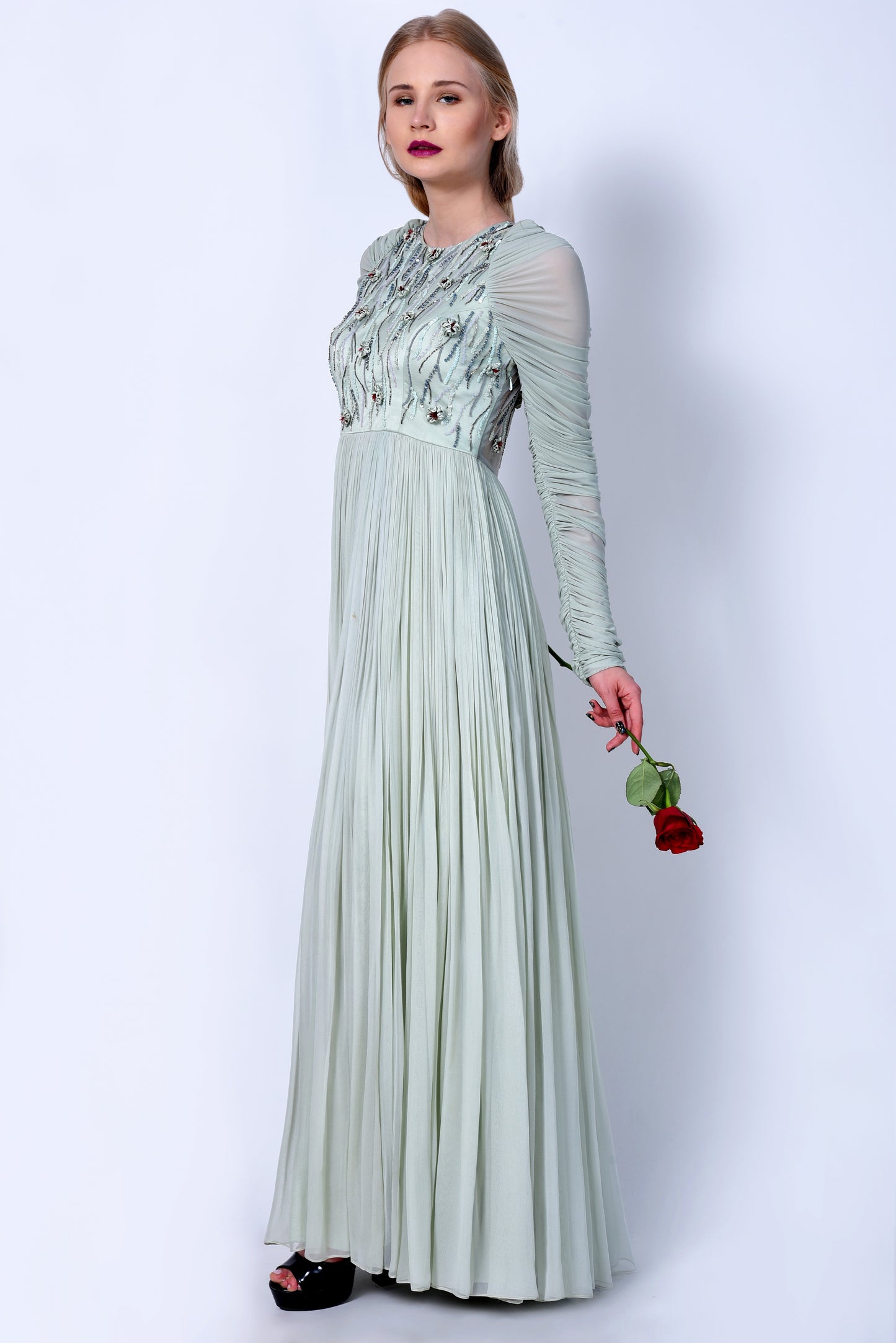 Gathered Gown