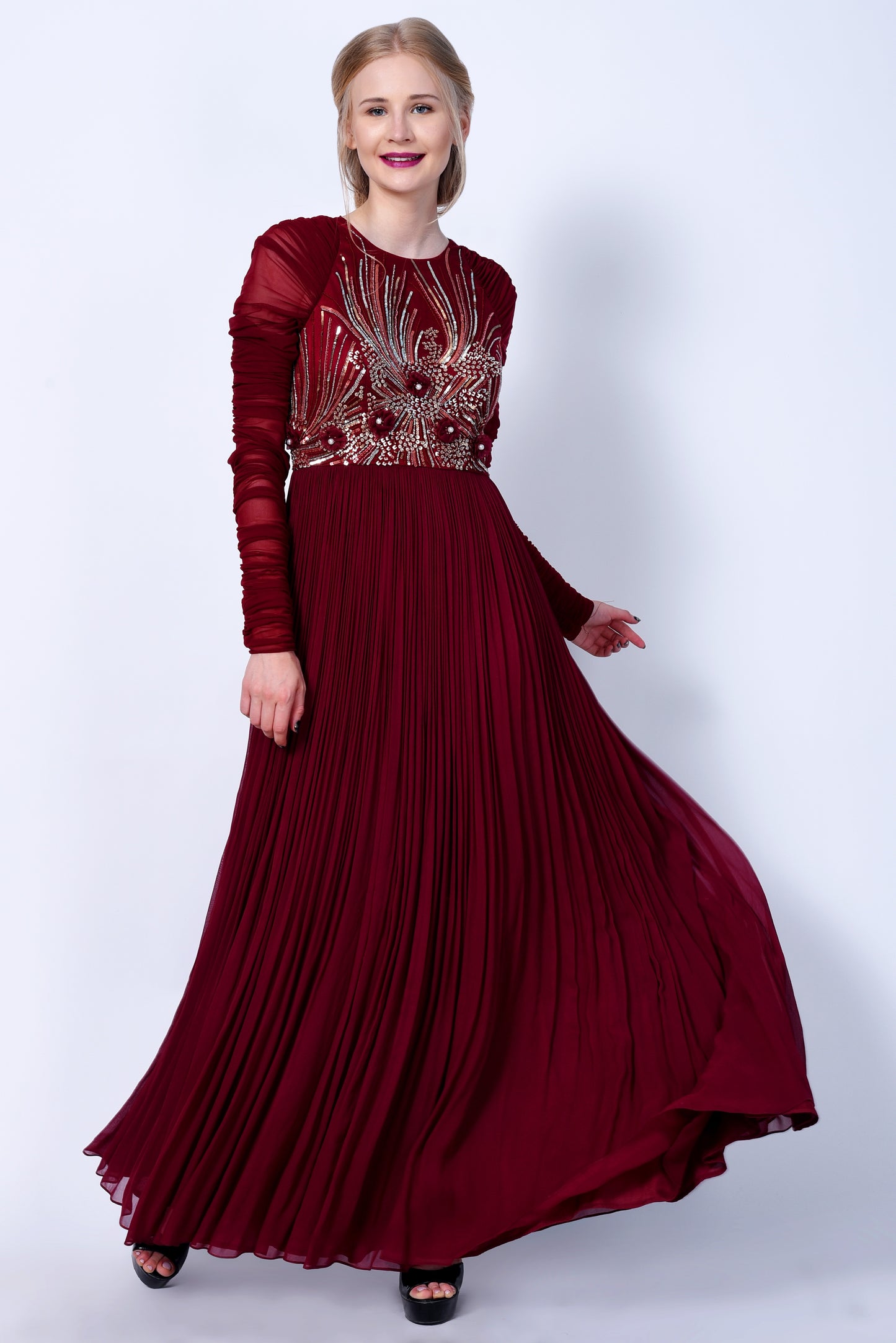 Gathered Gown