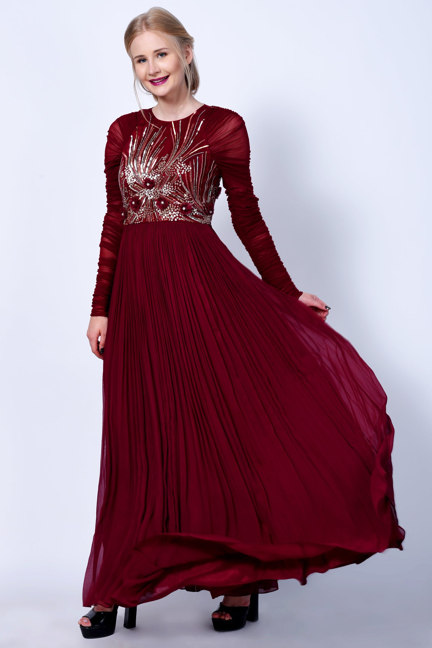Gathered Gown