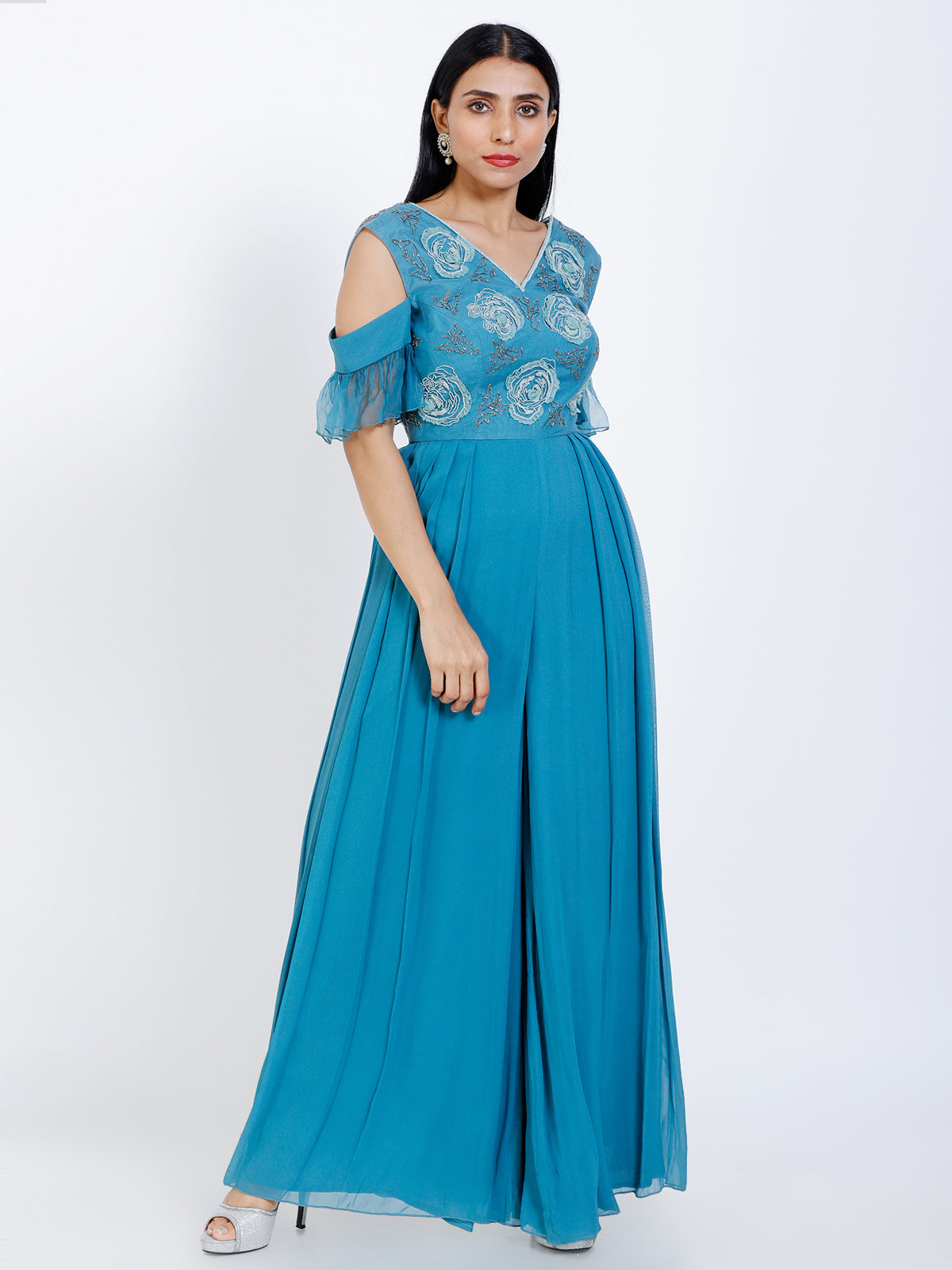 Embroidered Jumpsuit