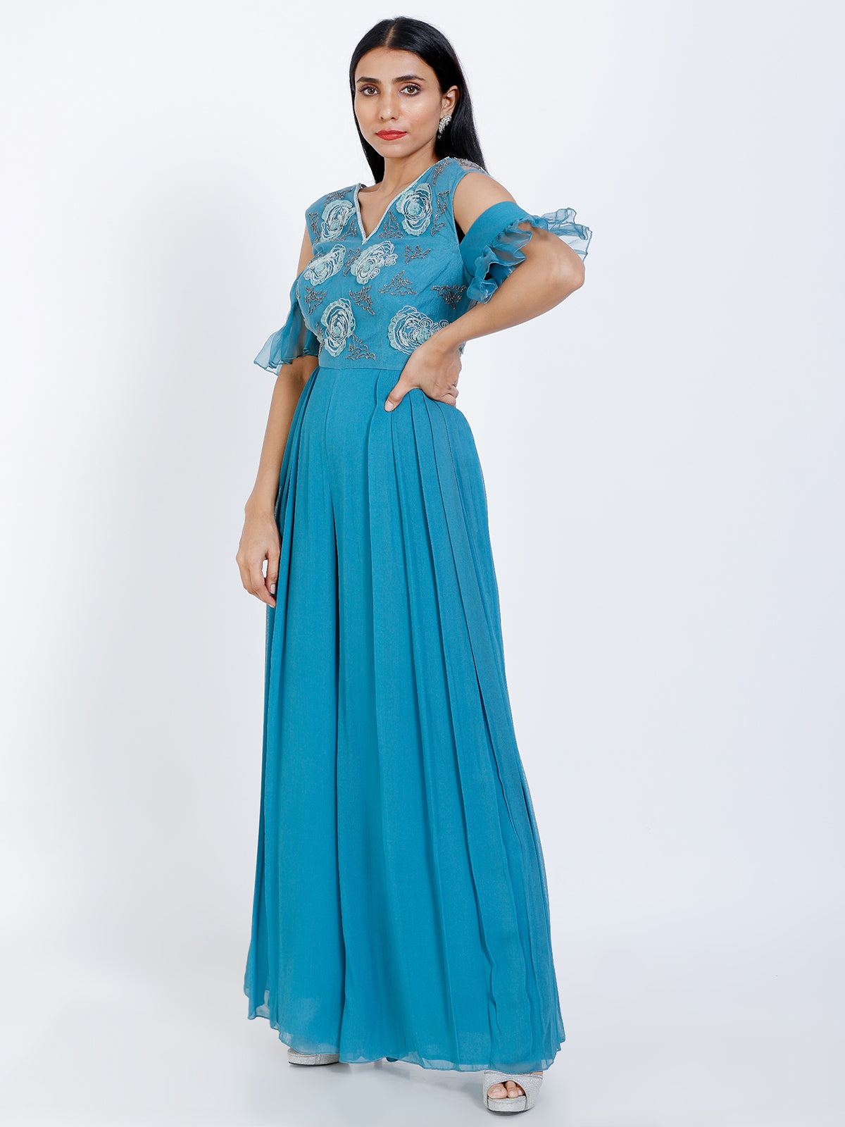 Embroidered Jumpsuit