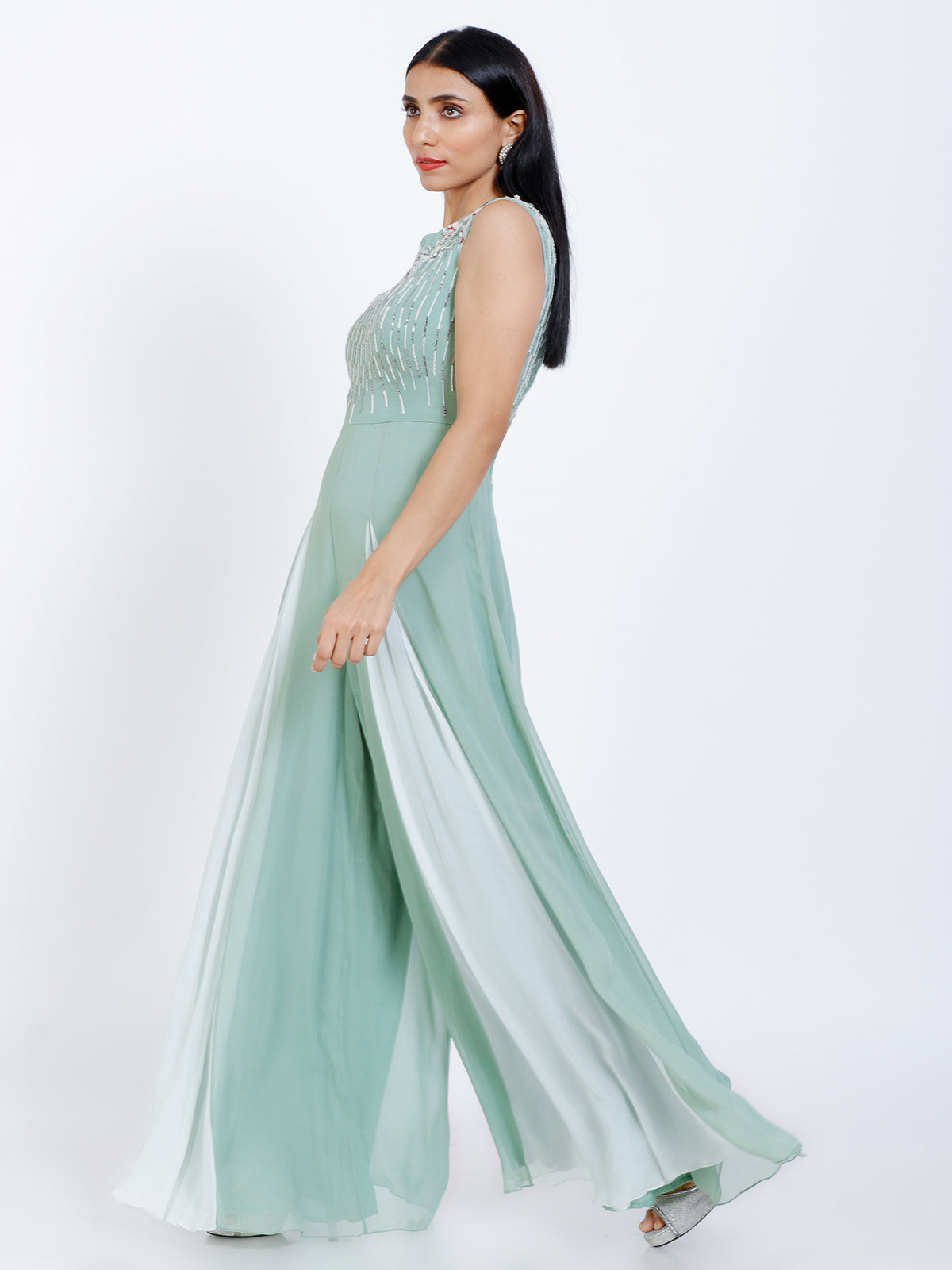Embroidered Jumpsuit