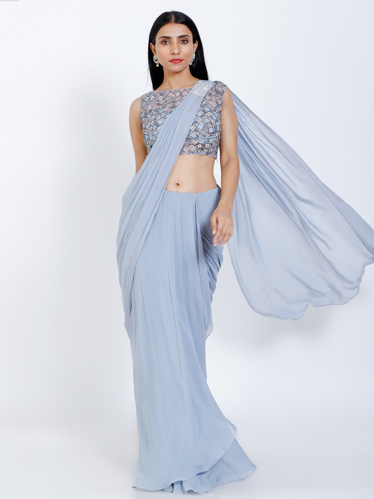 Draped Saree