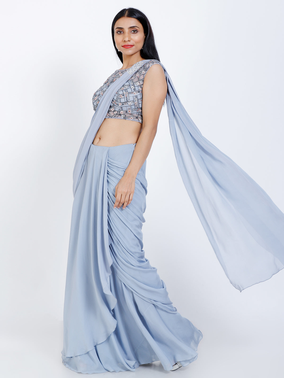 Draped Saree