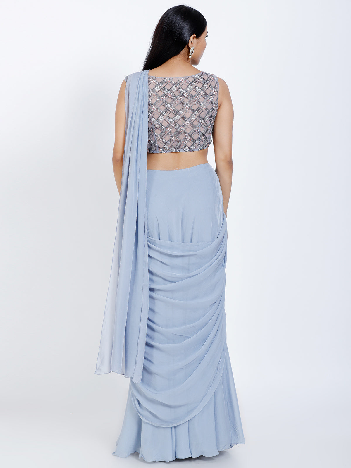 Draped Saree