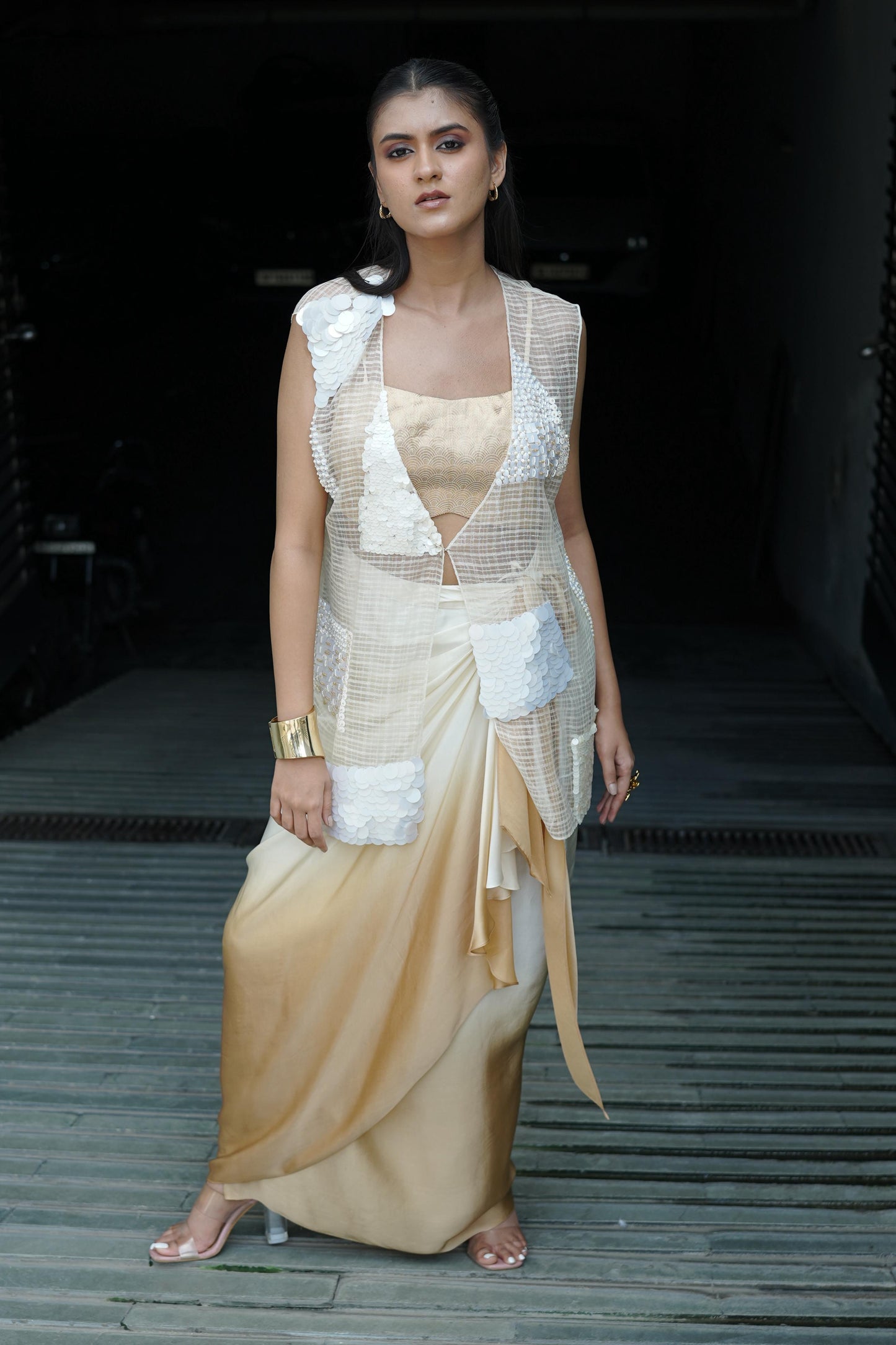 Solar Flare(Draped Skirt)