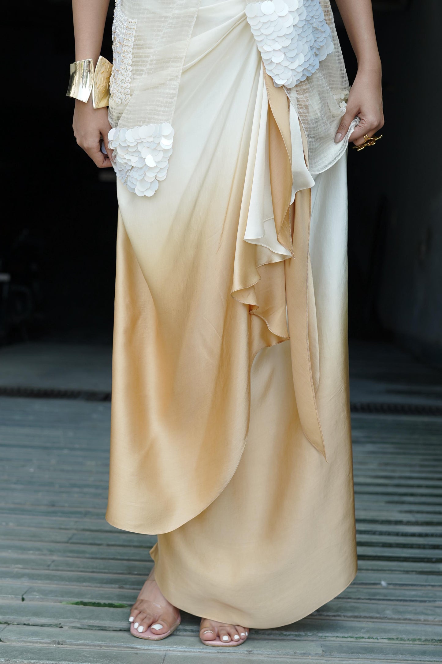 Solar Flare(Draped Skirt)
