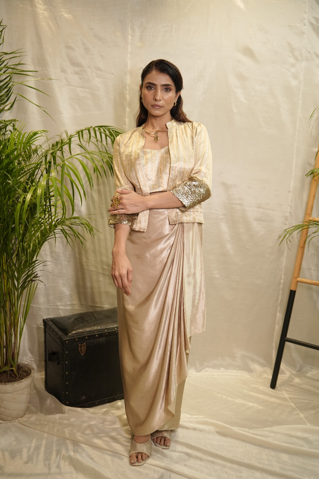 Divine Drape(drape skirt)