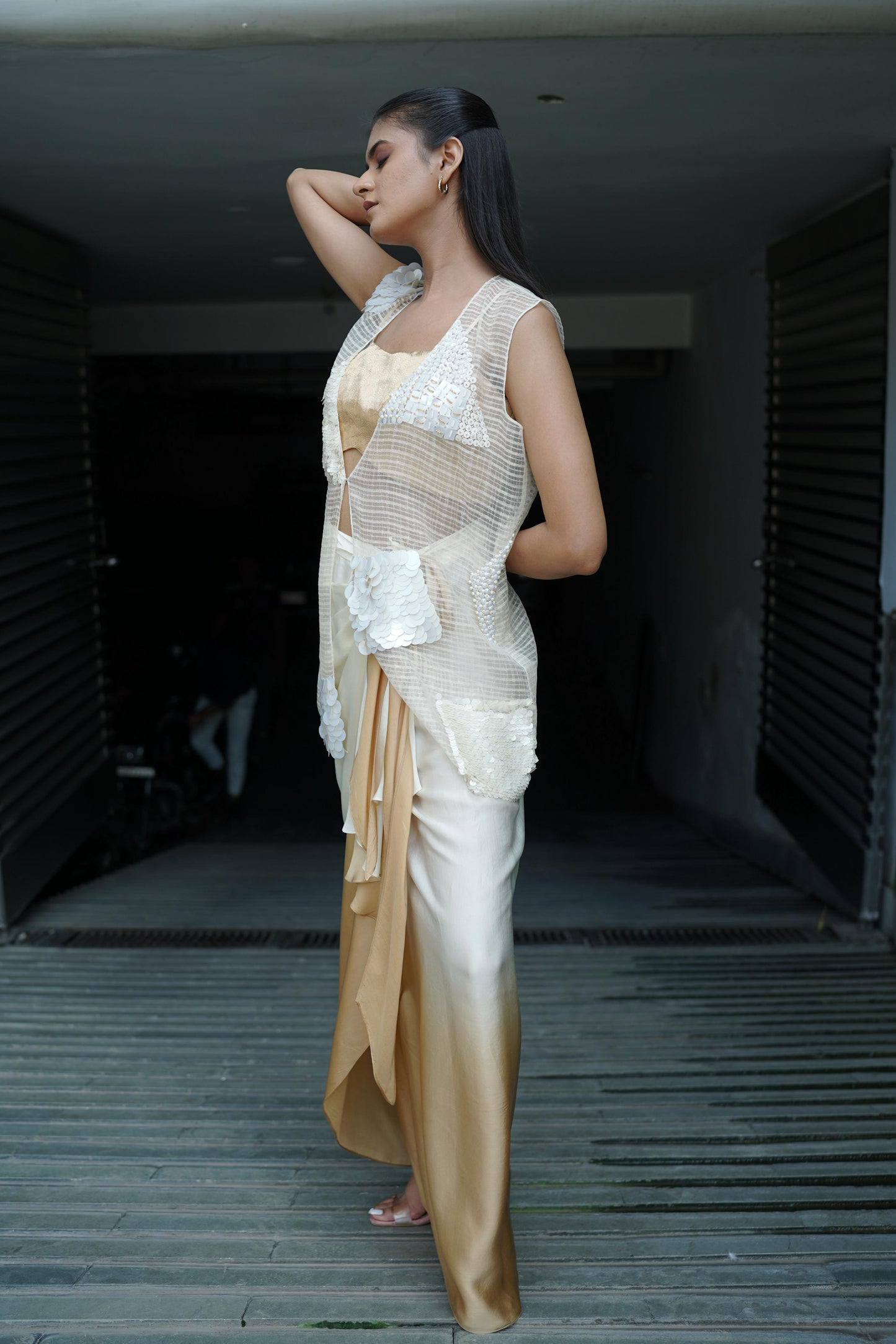 Solar Flare(Draped Skirt)