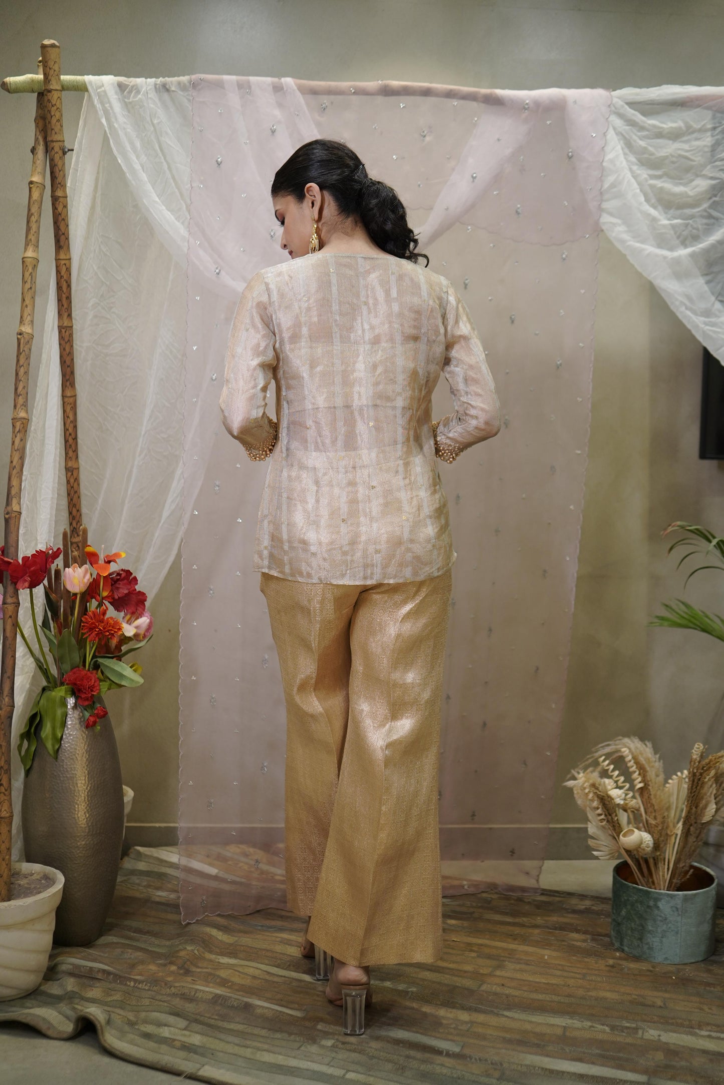 Golden Haze(Jacket with bustier)