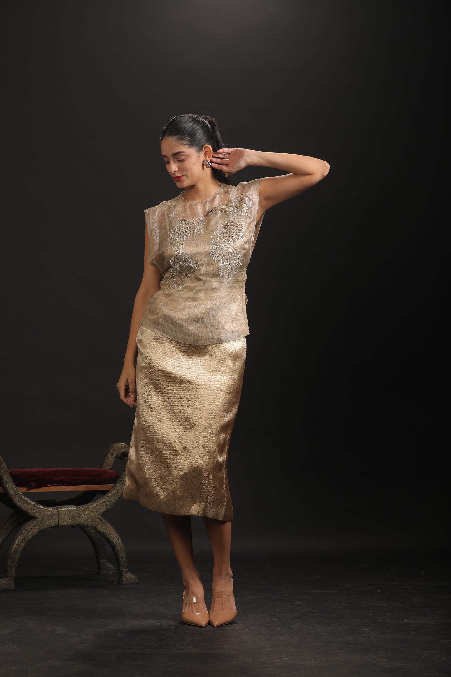 Soft Alchemy(Sleeveless Dress)