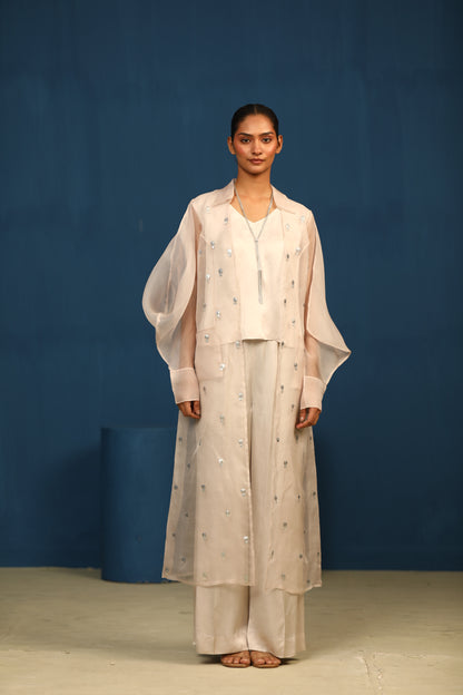 Silken Shadows(Slip with pants and jacket)