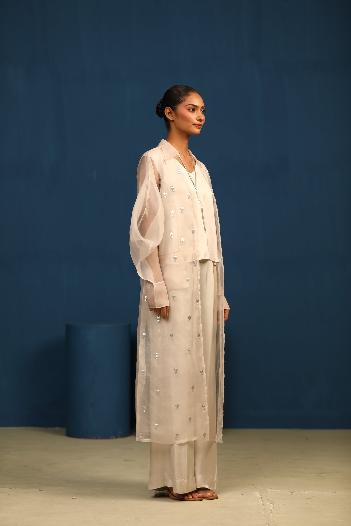 Silken Shadows(Slip with pants and jacket)