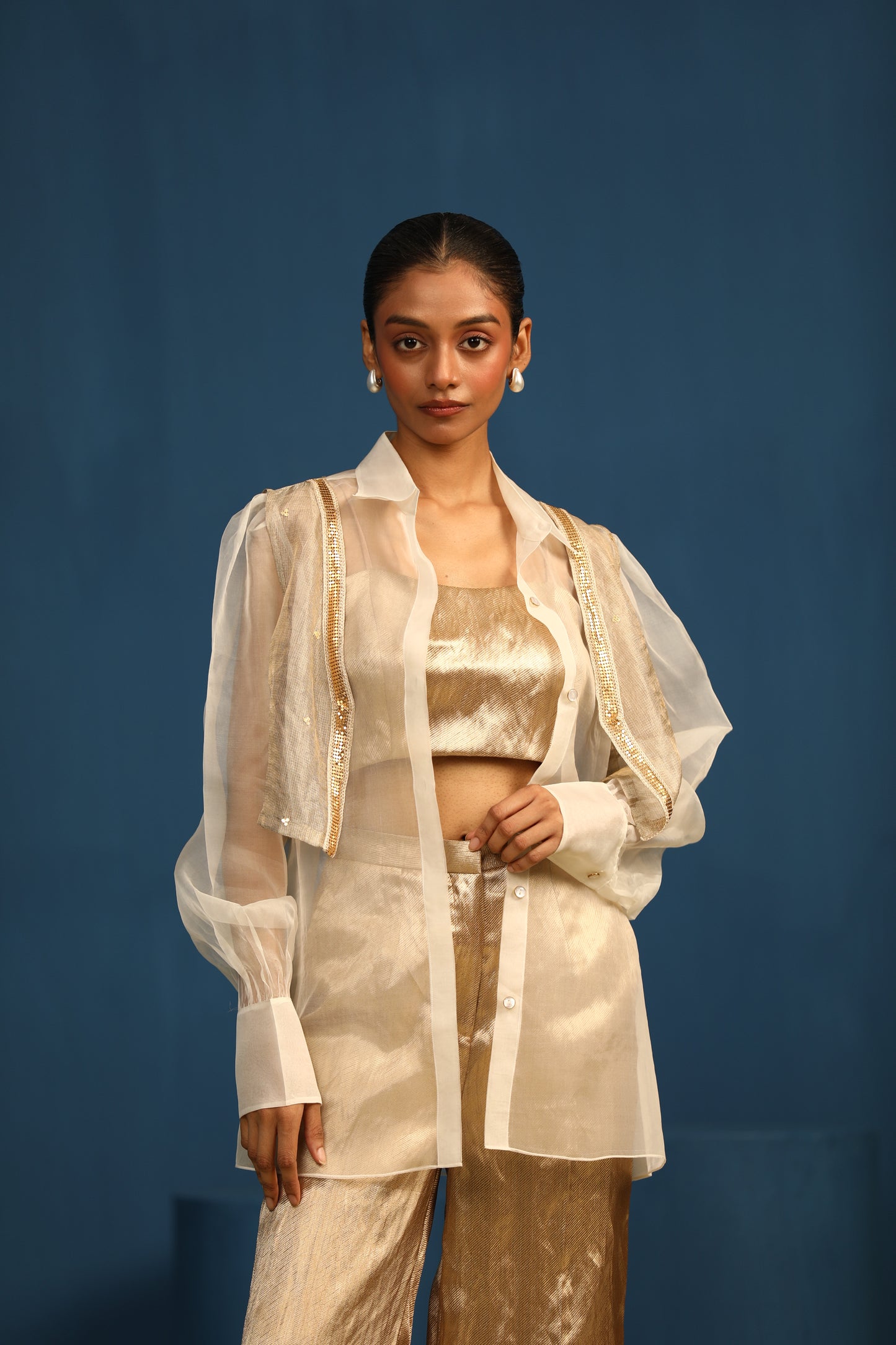 Moon Stone Waltz(Shirt with bustier and jacket)
