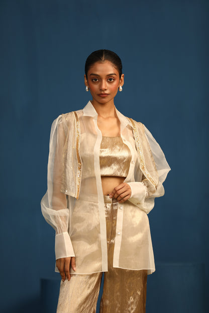 Moon Stone Waltz(Shirt with bustier and jacket)