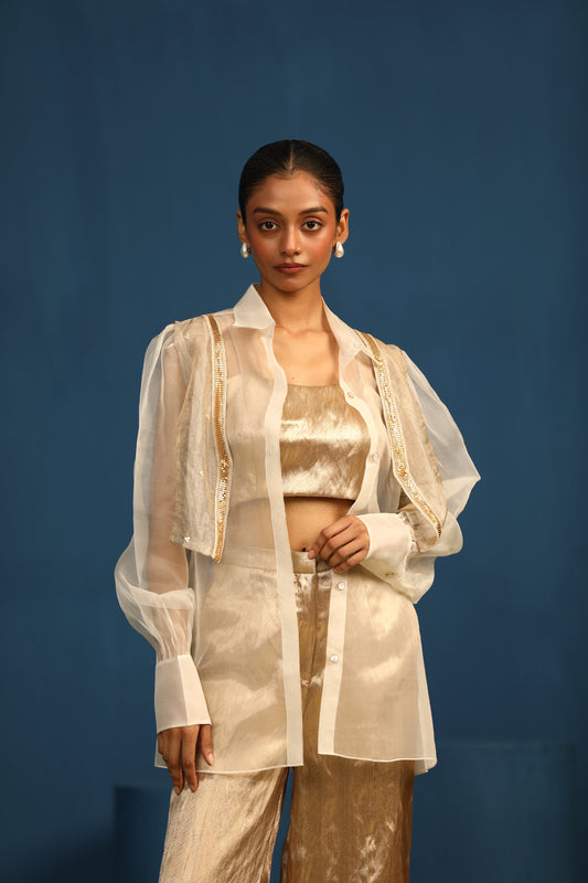 Moon Stone Waltz(Shirt with bustier and jacket)