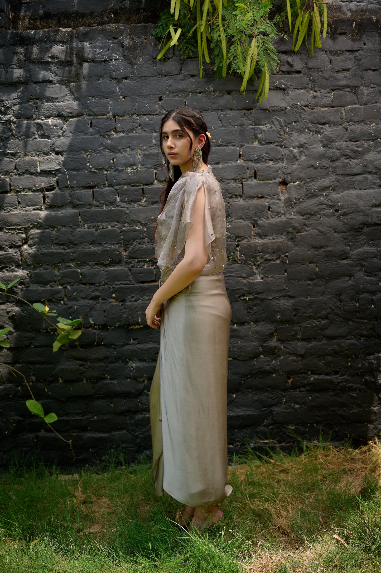 Pearl in the Graden(Blouse with Jacket)