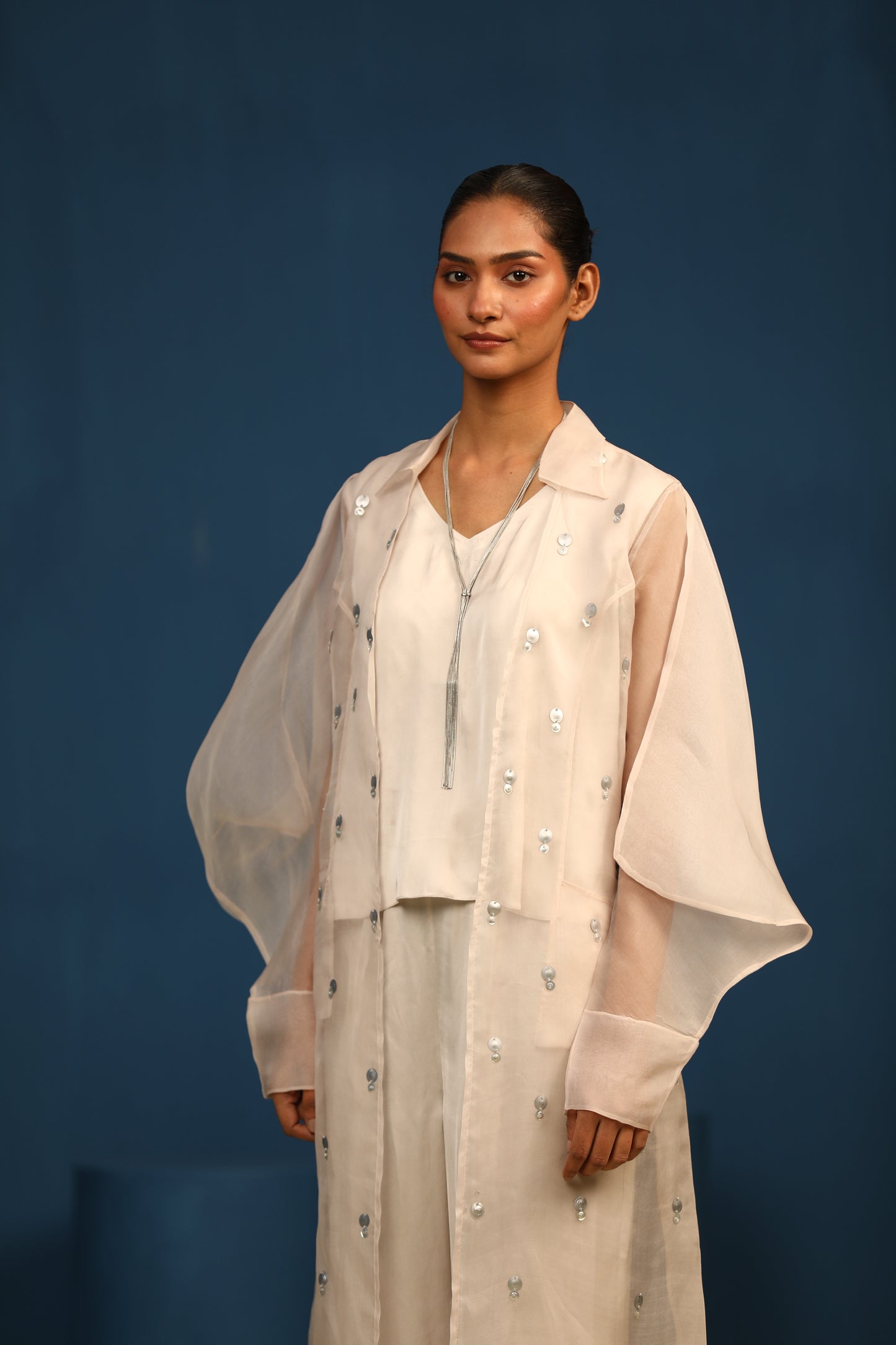 Silken Shadows(Slip with pants and jacket)